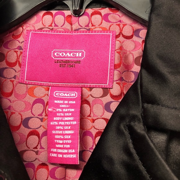 Authentic COACH Spring Coat - Picture 2 of 5